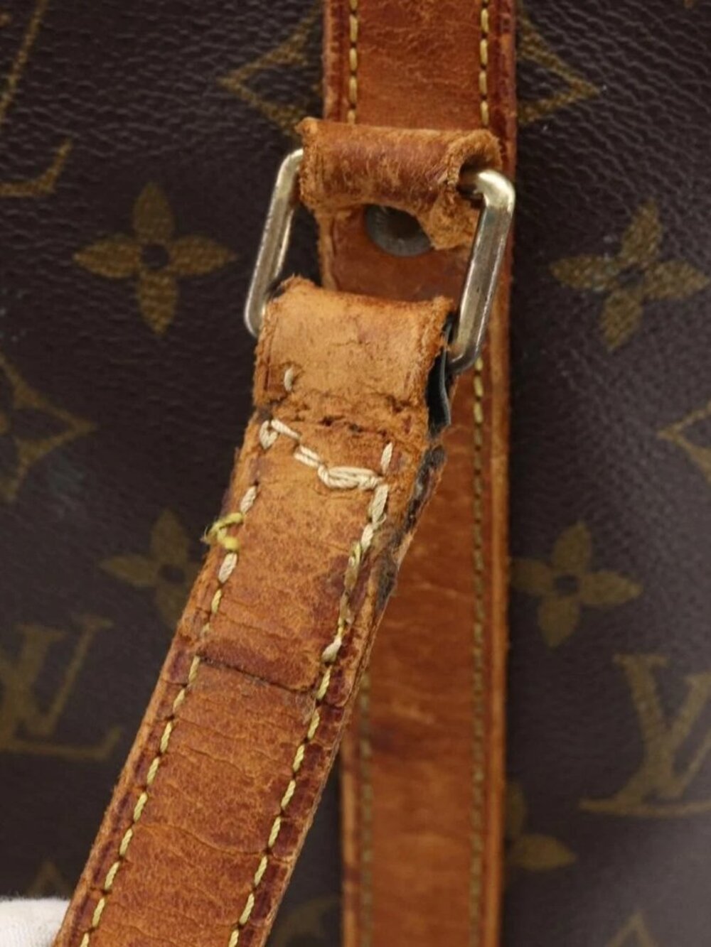 LOUIS VUITTON Monogram Sac Shopping Tote Bag M51108 LV Auth 171034 - Picture 8 of 15